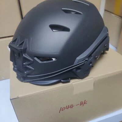 Capacete FMA Tactical Airsoft MIC FTP BUMP EX sistema simples preto/areia/cinza TB1044 - Imagem 1 de 4