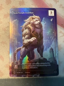 Wonders of the First Existence 1st Ed Formless Alt Art BT Stoic Temple Guardian - Picture 1 of 2