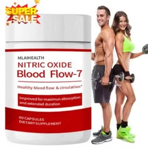 Malihealth BloodFlow-7 Ossido Nitrico Circolazione Sanguigna/Integratore | 60Cap - Foto 1 di 6