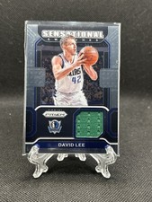 2021-22 Prizm Sensational Swatches David Lee Game Worn Jersey Patch #SW-DLE