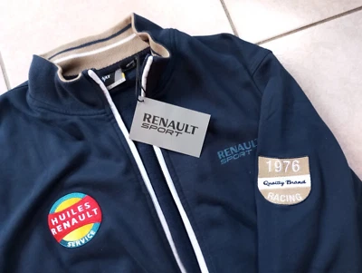 neuf BLOUSON RENAULT SPORT HUILE RENAULT QUALITY BRAND RACING 1976 GOLDEN AGE - Photo 1/4