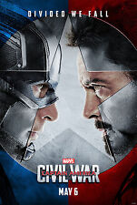 Captain America - Civil War ( 11" x 16.25" ) Movie Poster Print (T5) - B2G1F