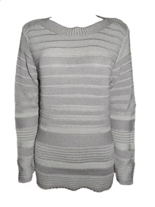 Capuccino Damen Pullover Langarm Grau Gr. 38 - Bild 1 von 2
