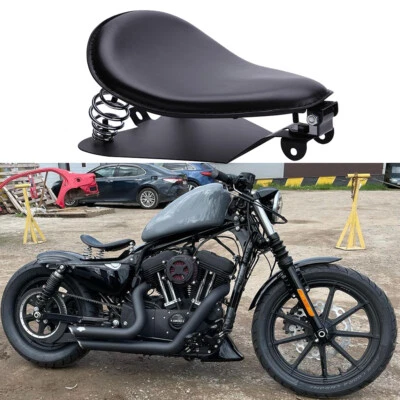 Muelle de asiento individual bobber chopper para motocicleta Harley Sportster XL 883 1200 48 Foto 1 de 4