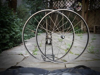 Campagnolo Nucleon Asymmetric Wheelset / Clincher 700C / Black / Set Wheel Bag - Bild 1 von 4