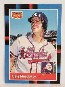 1988 Donruss Bonus MVP's #BC-14 Dale Murphy SP Atlanta Braves