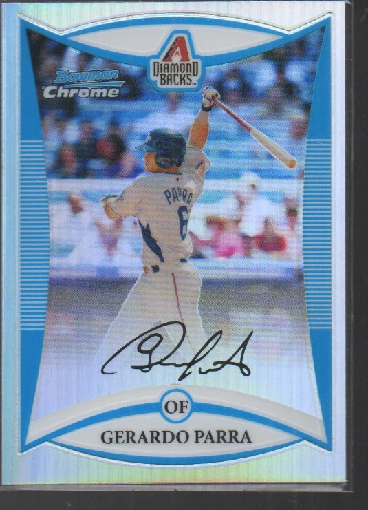 GERARDE PARRA 2008 BOWMAN CHROME DRAFT PICKS PROSPECTS REFRACTOR #BDPP103 - Image 1 of 1