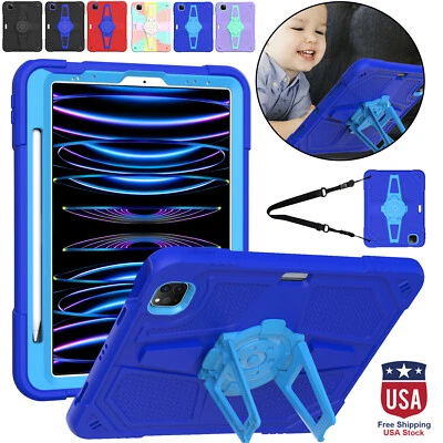 Heavy Duty Stand Case For iPad Pro 11" 1st 2nd 3rd 4th Gen Kids Christmas Gifts - Image 1 of 4