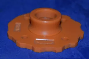 SOMBRERO TOP SEARS KENMORE #5 DISCO DE MODA 26845 MÁQUINA DE COSER CÁMARA ORIGINAL PARTE NARANJA - Imagen 1 de 3