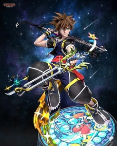 Kit de resina Sora escala 1/6 figura sin pintar Kingdom Hearts pantalla llavebla - Imagen 1 de 8