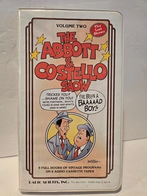 Abbott & Costello Show on radio- Radio Spirits- 6 cassettes- Tested - Image 1 of 4