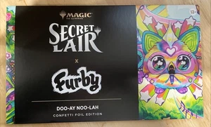 MTG Secret Lair x Furby: Doo-Ay Noo-Lah CONFETTI FOIL EDITION Sealed, In Hand - Picture 1 of 2