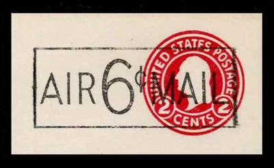 SCOTT #UC8 (Die 1) VERY FINE MINT CUT SQUARE - Image 1 of 2