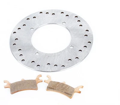 Polaris Sportsman MV7 2005 rotor de freno trasero disco y pastillas de freno Foto 1 de 3