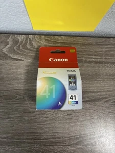 Canon Pixma PG-41 Single Ink Cartridge Tri-Color - Sealed - Picture 1 of 3
