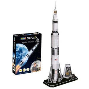 Revell NASA Apollo 11 Saturn V Weltraumrakete 1969 Modell 3D Puzzle 00250 - Bild 1 von 5