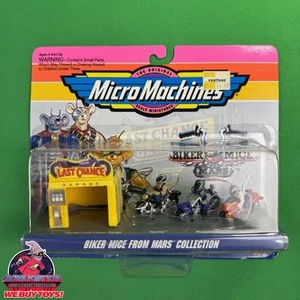 Biker Mice From Mars Micro Machines Collection #1 Last Chance Garage 1993 GALOOB - Picture 1 of 6
