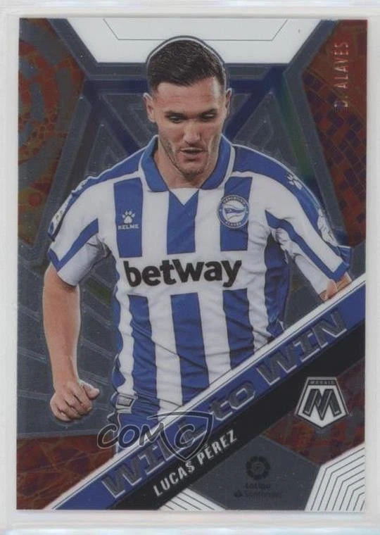 2020-21 Panini Mosaic La Liga Will to Win Lucas Perez #34 - Image 1 of 2