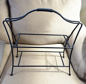 Southern Living at Home DRESS-ME-UP STAND Iron #40503 2-Tier Stand for Platters - Picture 1 of 13