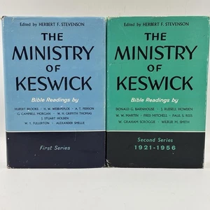 2 Vols. The Ministry Of Keswick. Series 1 & 2. Bible Christian Theology HCDJ - Picture 1 of 11