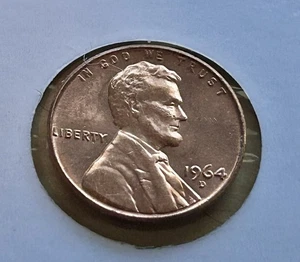 1964D Lincoln Memorial Cent RPM D/D/D East - Picture 1 of 4