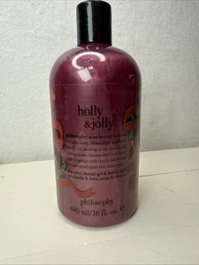 Philosophy Holly & Jolly Shampoo Duschgel & Schaumbad 16 Oz. - Bild 1 von 3