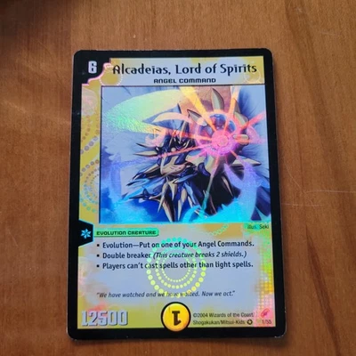 2004 Duel Masters Alcadeias, Lord of Spirits 1/55 DM04 Foil - Image 1 of 4