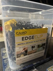 CAMO 0344356 Edge Clip Hidden Deck Fasteners (650-700 ct) + BONUS Tape - Picture 1 of 8