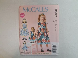 Patrón McCall - Vestidos para muñecas para niños/niñas/18" (6-8) #M6875 - Sin cortar - Imagen 1 de 6