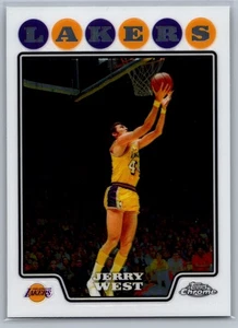 2008-09 Topps Chrome #174 Jerry West - Picture 1 of 2