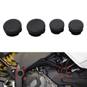 Rahmenloch-Abdeckkappen-Stecker-Dekorset 4-teiligFür DUCATI DESERT X 2022-2024 - Picture 1 of 8