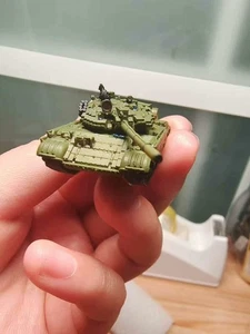 Handmade 3D Printed 1/144 Russian T55AM Tank Model Finished Product - Picture 1 of 2