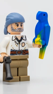 LEGO PIRATE des CARAIBES minifig Coton NEUF du set 10365 - Photo 1/4