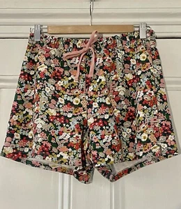 Liberty of London X Uniqlo Womens Multi Floral Print Relaco Shorts S UK 10 EU 38 - Picture 1 of 14