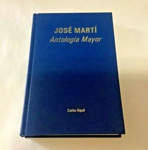 Vintage Cuba Related “Jose Marti Antologia Mayor” by Carlos Ripoll 1995 Book - Picture 1 of 4