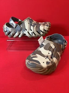 🔥Crocs Echo Camo Redux Clog NEW Size J6 / W8 - Picture 1 of 6