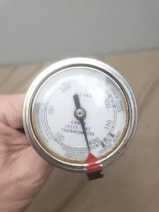 vintage TEL-TRU Candy Jelly Fat THERMOMETER Germanow-Simon STAINLESS STEEL - Picture 1 of 8