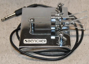 Bencher BY-2 Chrome Iambic Morse Code Key Paddle - Zdjęcie 1 z 5