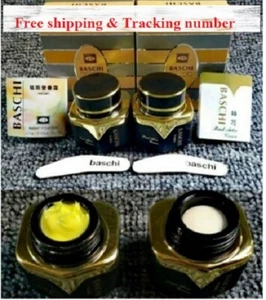 Creme Baschi Tag & Nacht Creme klare Haut reduziert dunkle Flecken verblassen Sommersprossen 2 Sets - Bild 1 von 7
