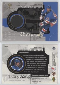1999-00 Upper Deck Gold Reserve Game-Used Souvenirs Wayne Gretzky #GR-WG HOF