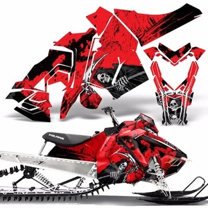 Snowmobile Graphics Decal Sticker For Polaris Axys Pro RMK/SKS 15-20 REAPER R - Bild 1 von 3