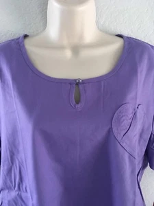 {XS} Koi Damen medizinisches Peeling Top 178-34 Glyzinie - Bild 1 von 5