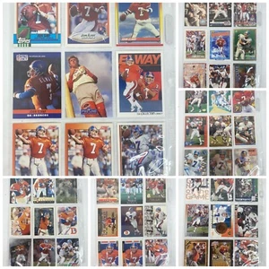 Lot Of 45 John Elway Football Cards Denver Broncos 1990-1997 Upper Deck Fleer….. - Picture 1 of 20