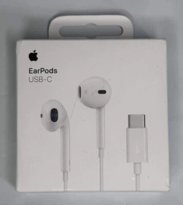 Apple EarPods Headphones USB-C Plug Wired Headset Ear Bud MTJY3AM/A Original NEW - Image 1 of 2