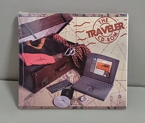 Vintage The Traveler CD-Rom 1994 PC Computer Multi-Media Vacation Travel Guide - Picture 1 of 10