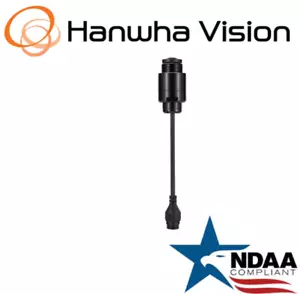 Hanwha Techwin SLA-T2480A Objektiv Überwachungskamera 2 MP @ 30 fps 0,45 Lux 120 dB 2,4 mm - Bild 1 von 3