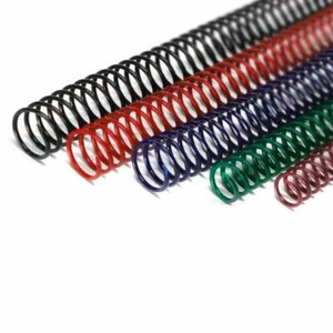 Plastic Coil Bindings - CLEARANCE SALE - Assorted Colors and Sizes - Picture 1 of 2