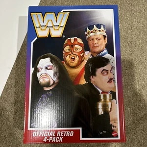 Mattel - WWE - Retro 4-pack Vader, UnderTaker, Paul Bearer, Jerry Lawler SEALED - Picture 1 of 2