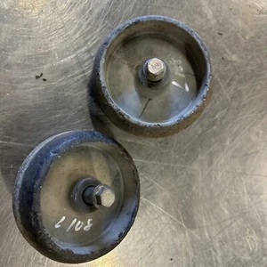 John Deere L108A 42” Riding Lawn Mower Motor Drive Belt Pulley And Bolt - Picture 1 of 1