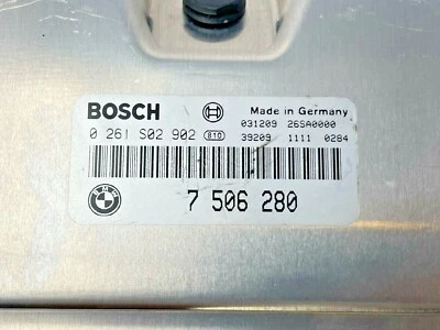 2004 BMW 760I OEM ENGINE CONTROL MODULE COMPUTER FUEL INJECTION 7506280 06 07 08 - Image 1 of 4